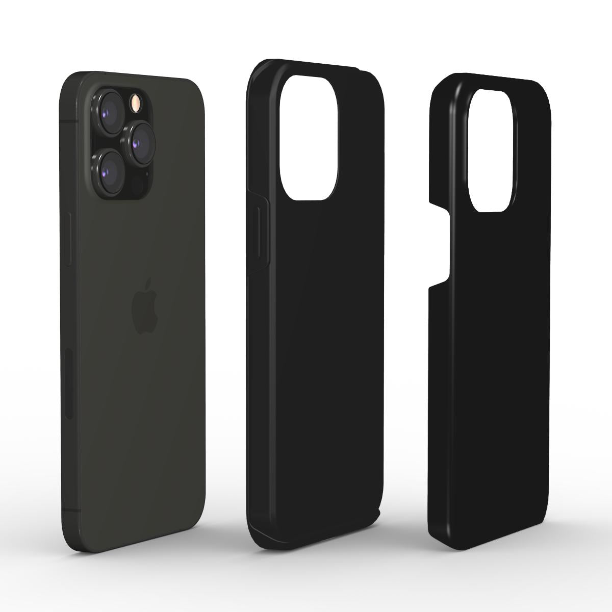 Apsauginis telefono dėklas - Juodas