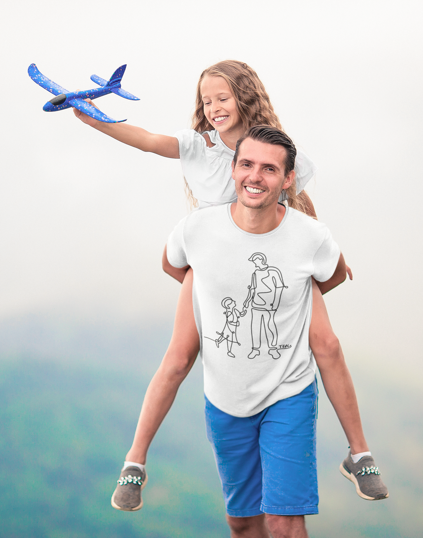 Marškinėliai - Tėčiui nuo dukros