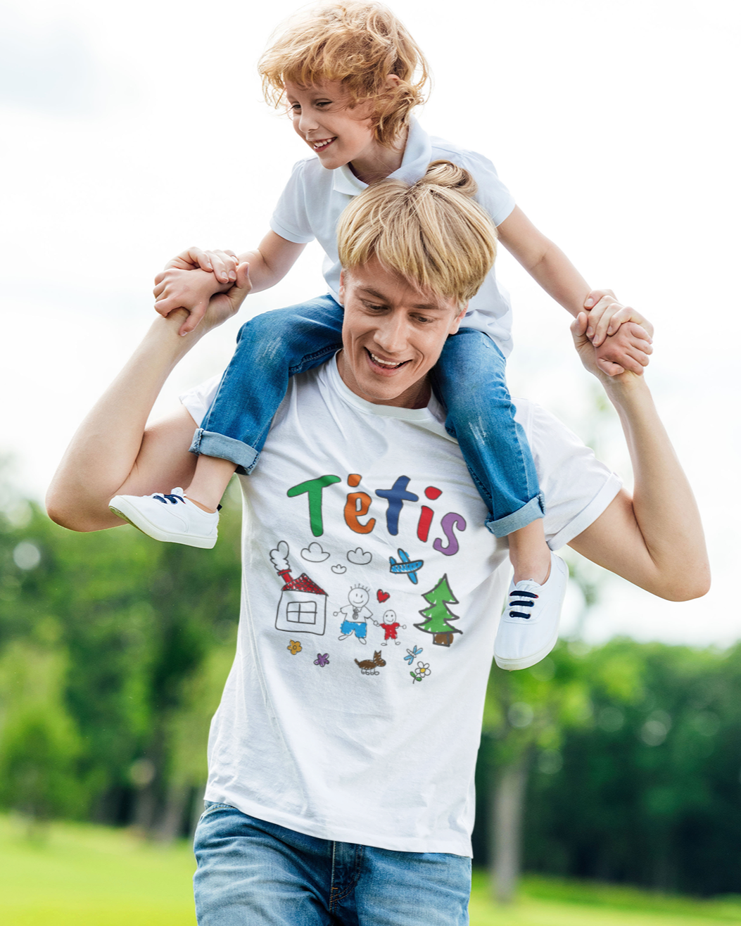 Marškinėliai - Tėčiui nuo sūnaus