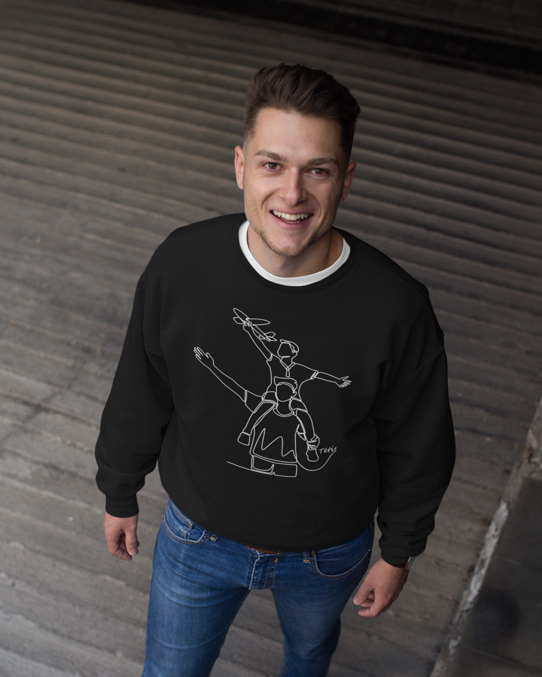 Džemperis - Tėčiui nuo sūnaus