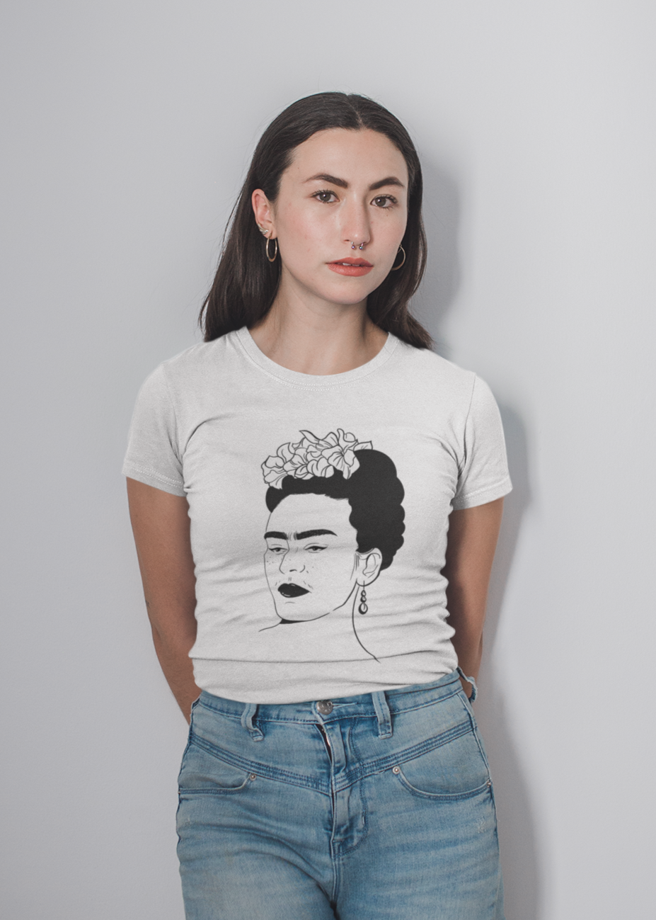 Marškinėliai - Frida Kahlo