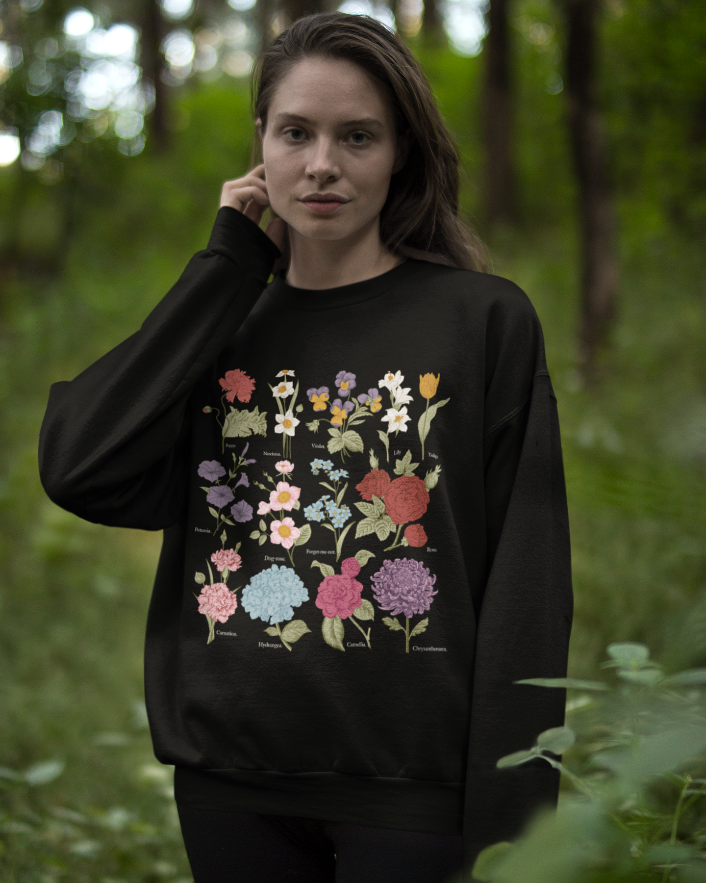 Džemperis - Gėlės