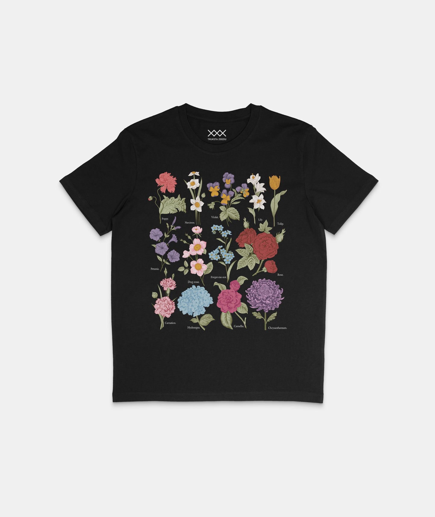 Marškinėliai - Gėlės