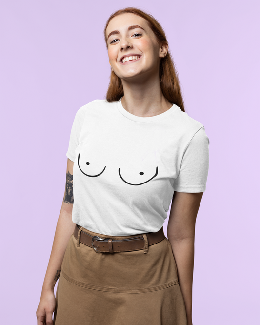 Marškinėliai - Išlaisvinkim spenelius