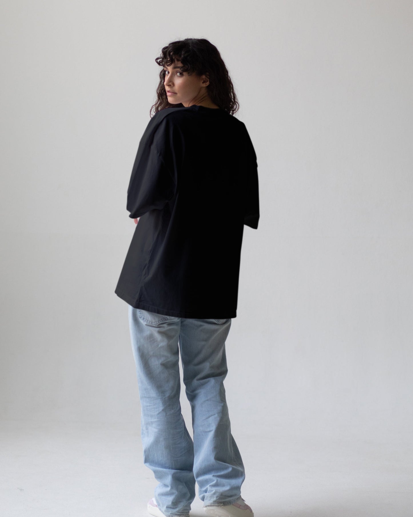 Medvilniniai oversize marškinėliai - Unisex | Vyriški