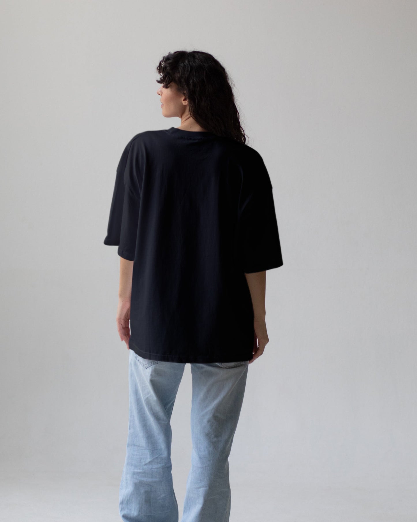 Medvilniniai oversize marškinėliai - Unisex | Vyriški