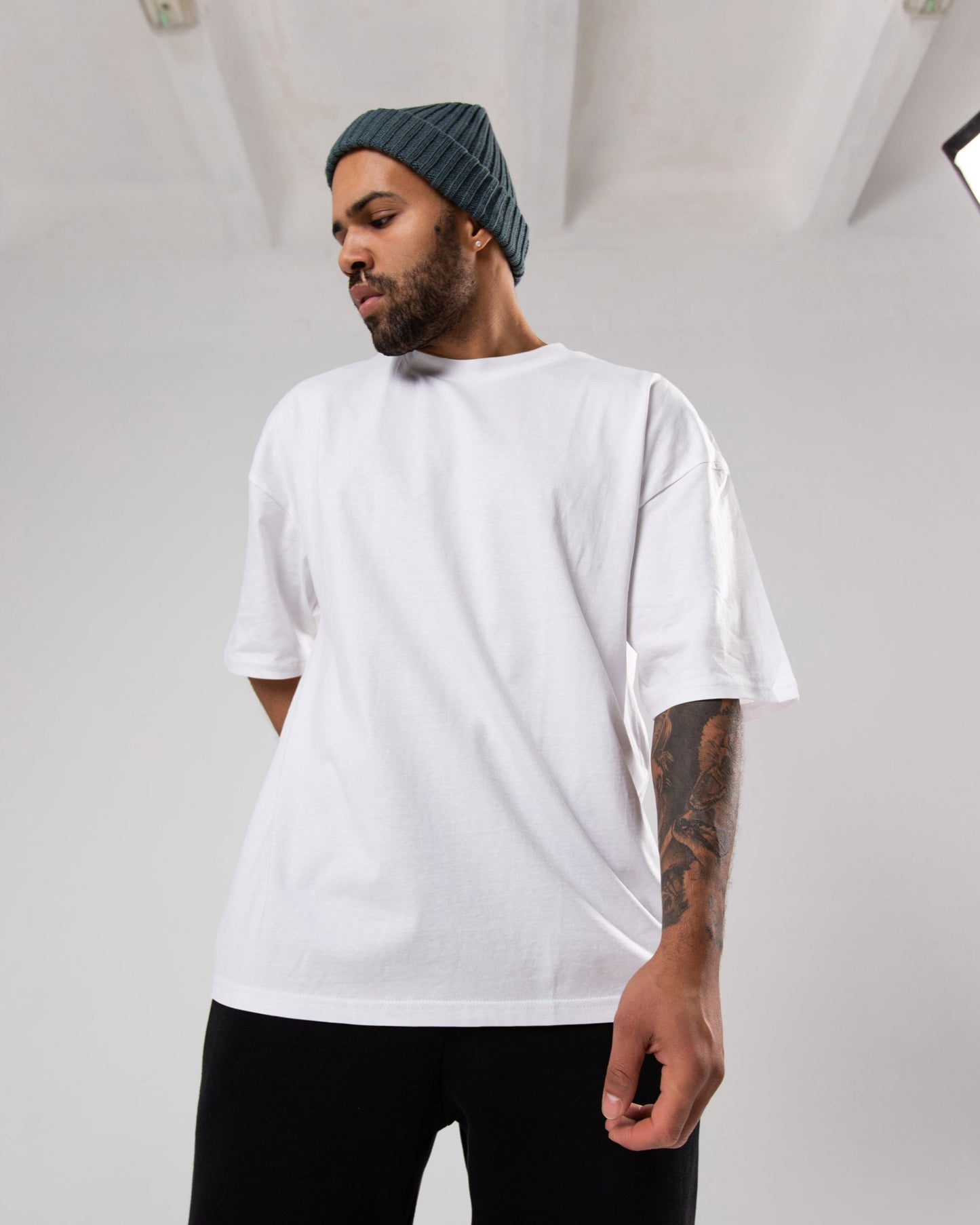 Medvilniniai oversize marškinėliai - Unisex | Vyriški