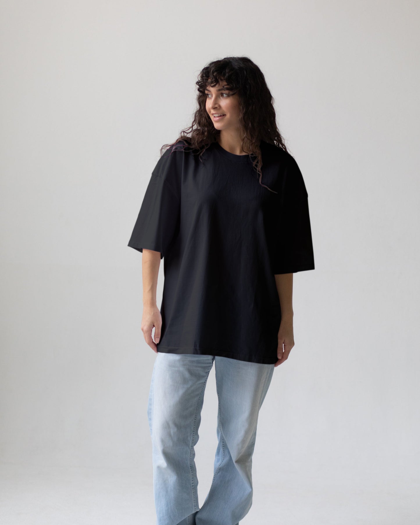 Medvilniniai oversize marškinėliai - Unisex | Vyriški