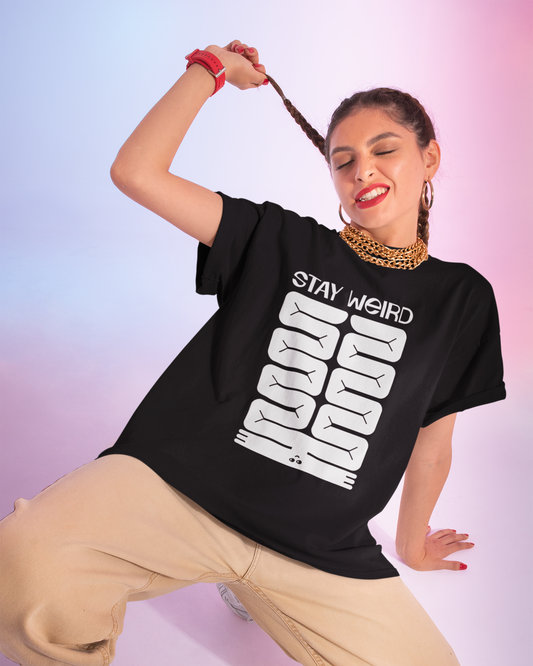 Marškinėliai - Stay Weird