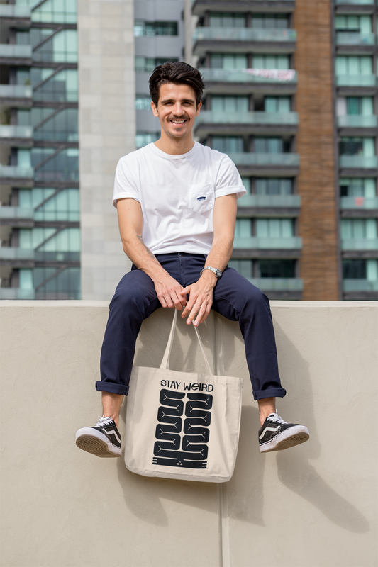 Medžiaginis maišelis - Stay weird