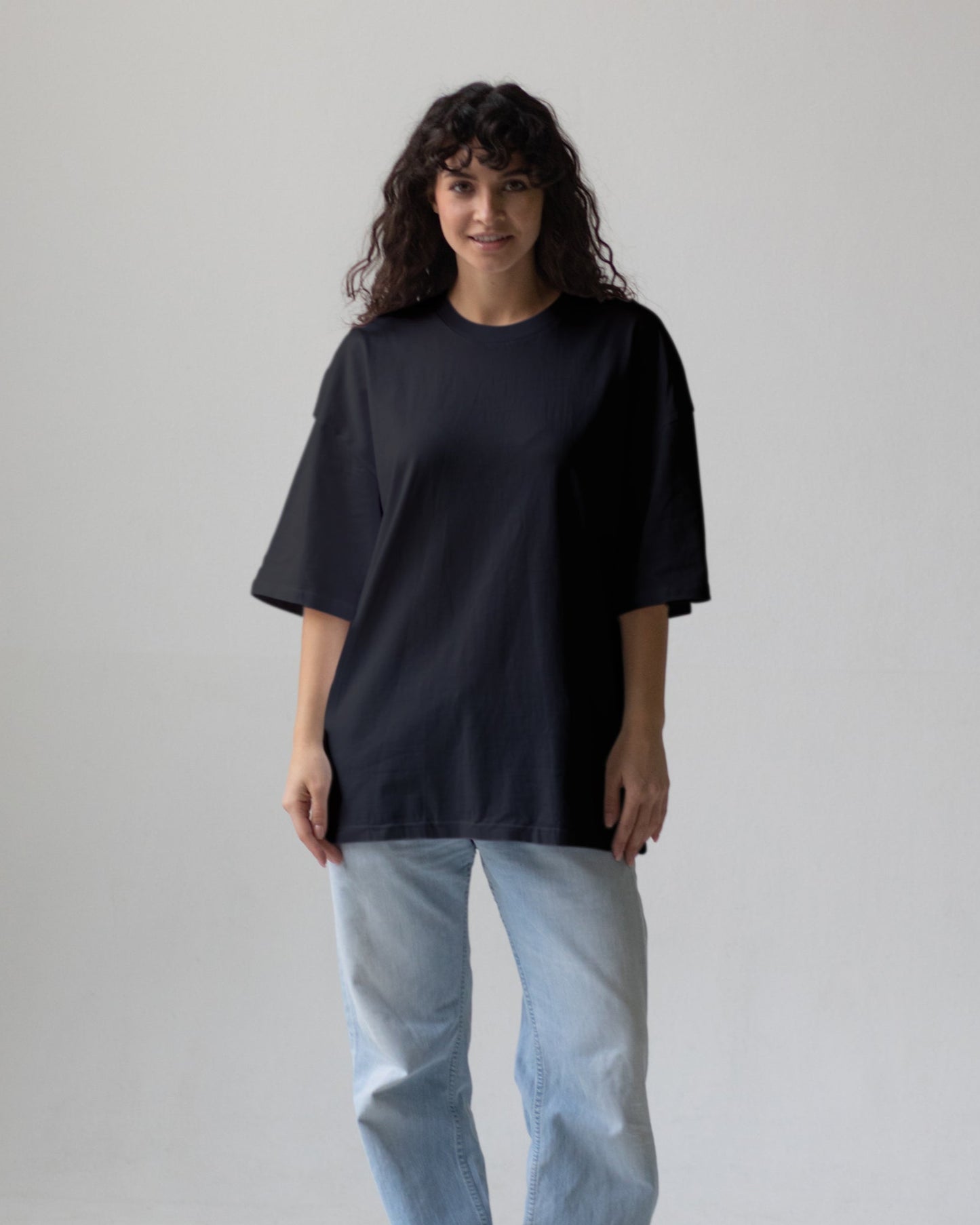 Medvilniniai oversize marškinėliai - Unisex | Vyriški